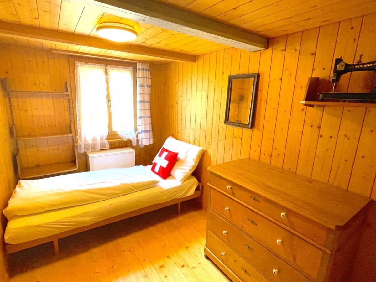 Swisshut Stunning Views Alps Lake - Chalet Erli Därligen Exteriör bild