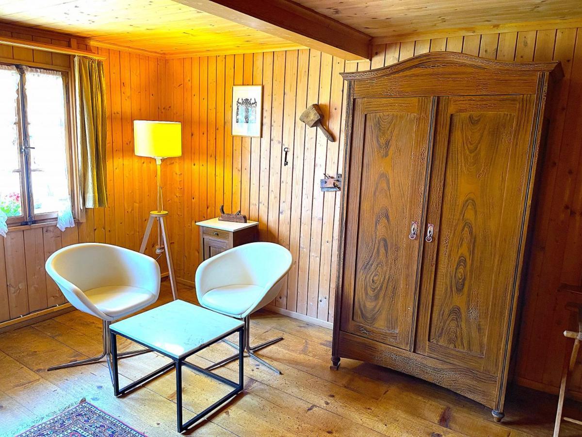 Swisshut Stunning Views Alps Lake - Chalet Erli Därligen Exteriör bild